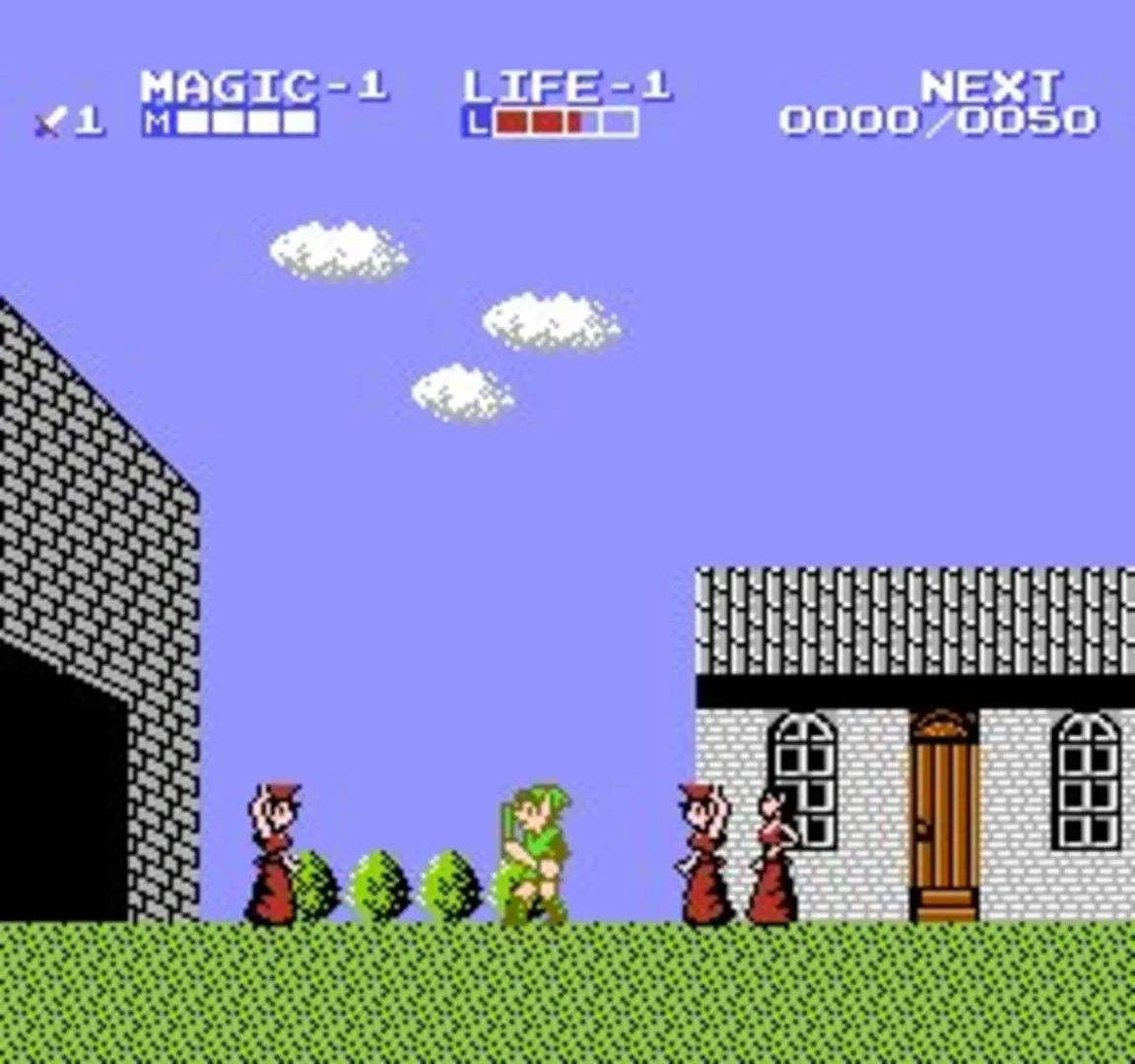 Captura de pantalla - Zelda II: The Adventure of Link