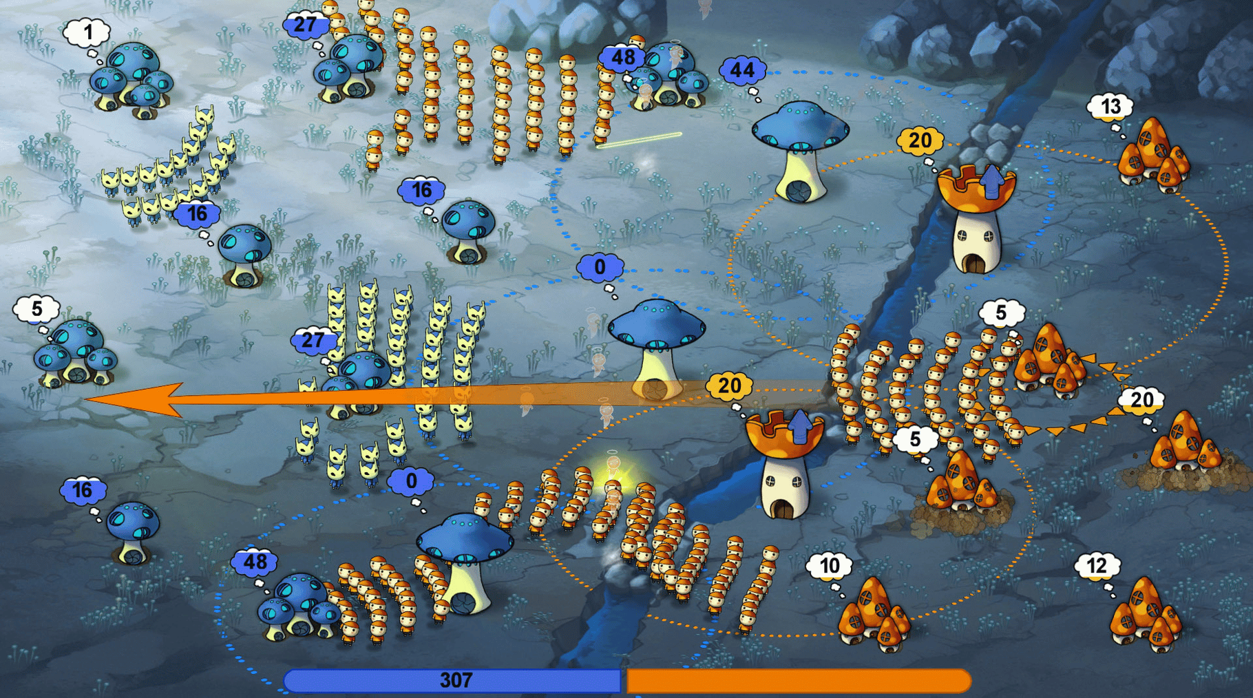 Mushroom Wars screenshot