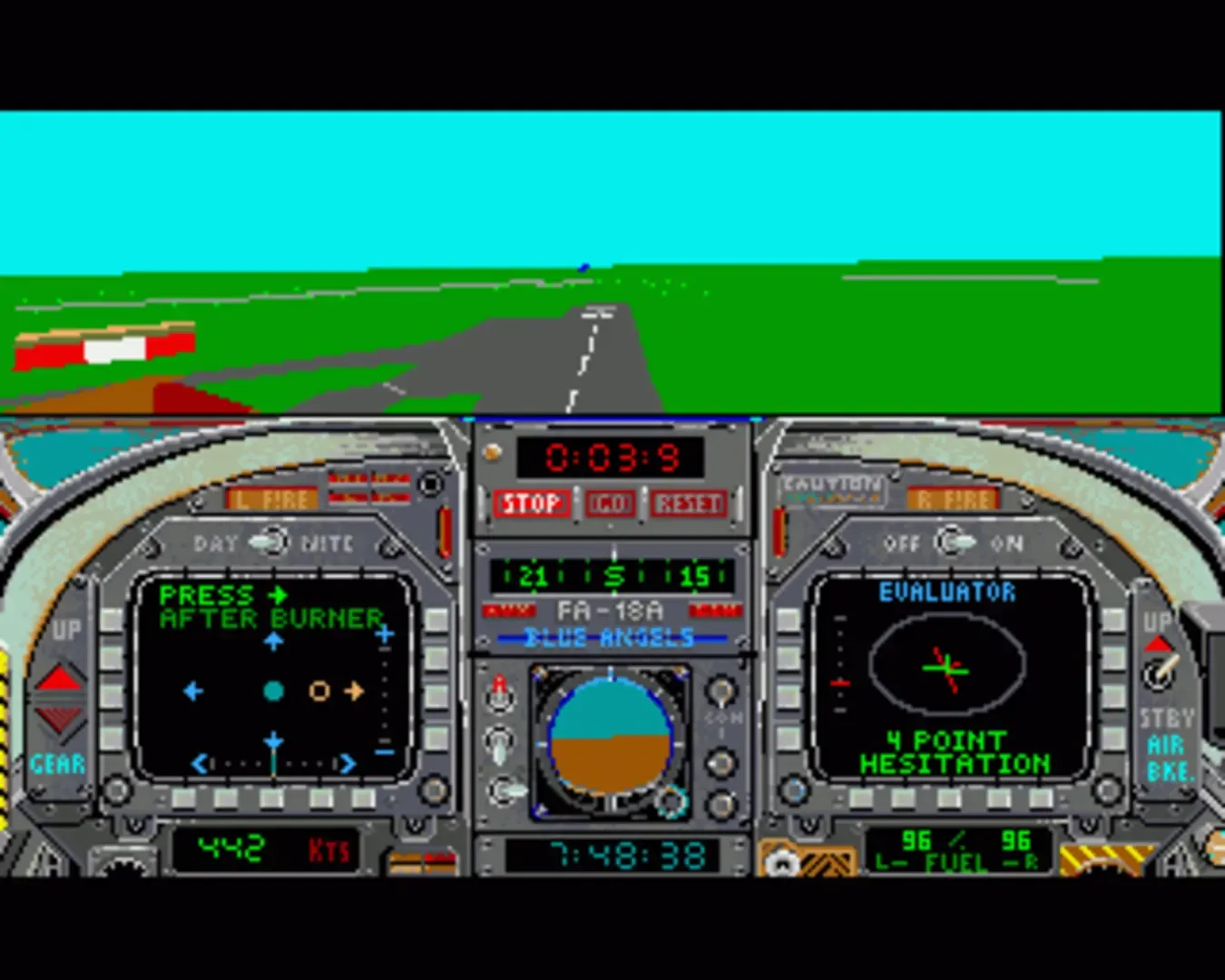 Blue Angels: Formation Flight Simulation