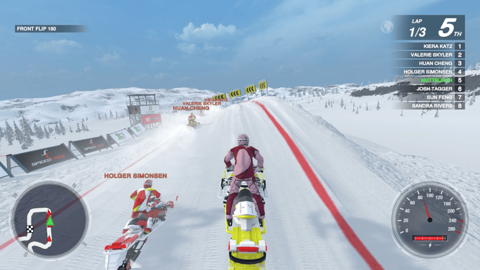 Snow Moto Racing Freedom screenshot