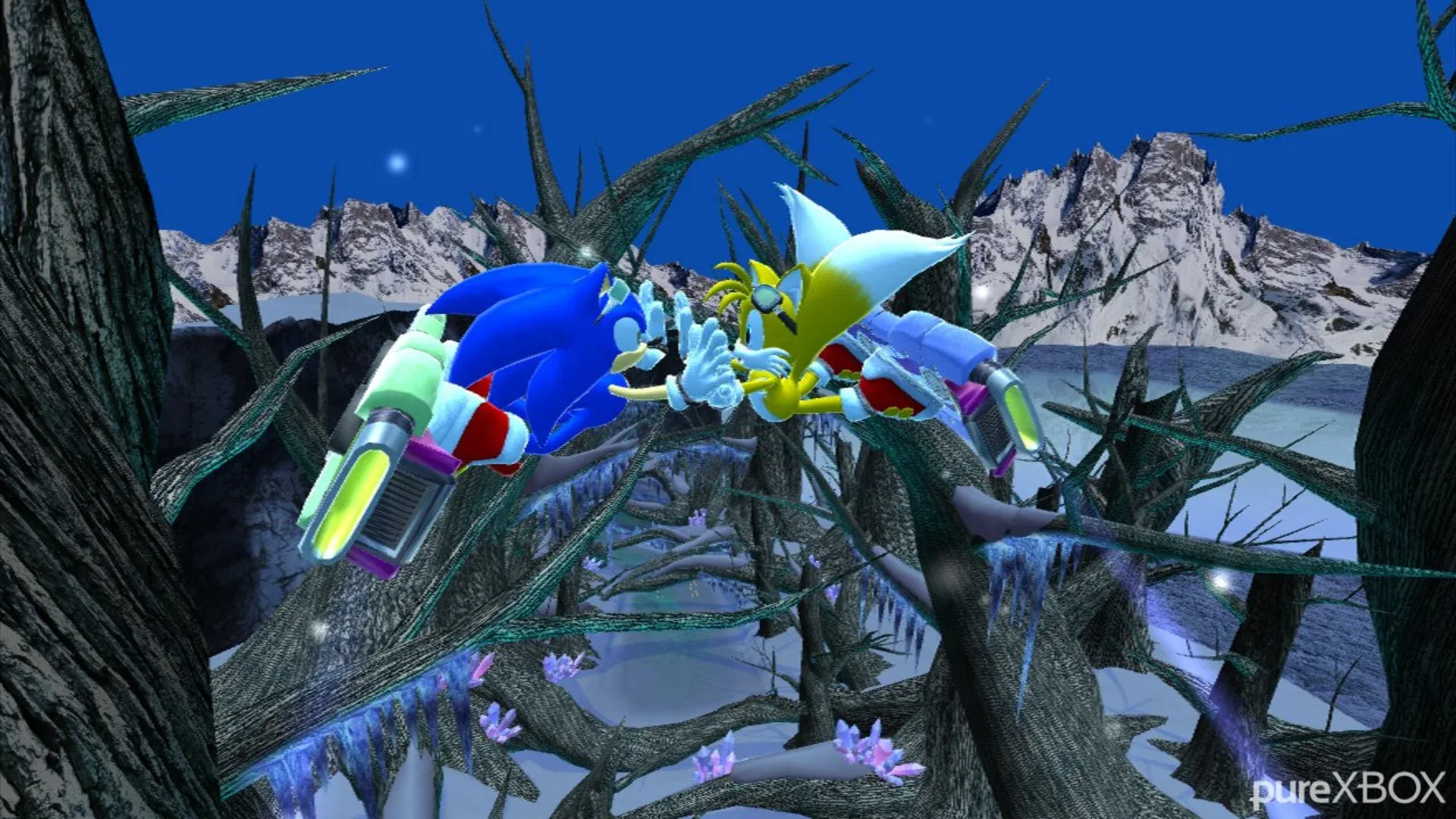 Captura de pantalla - Sonic Free Riders