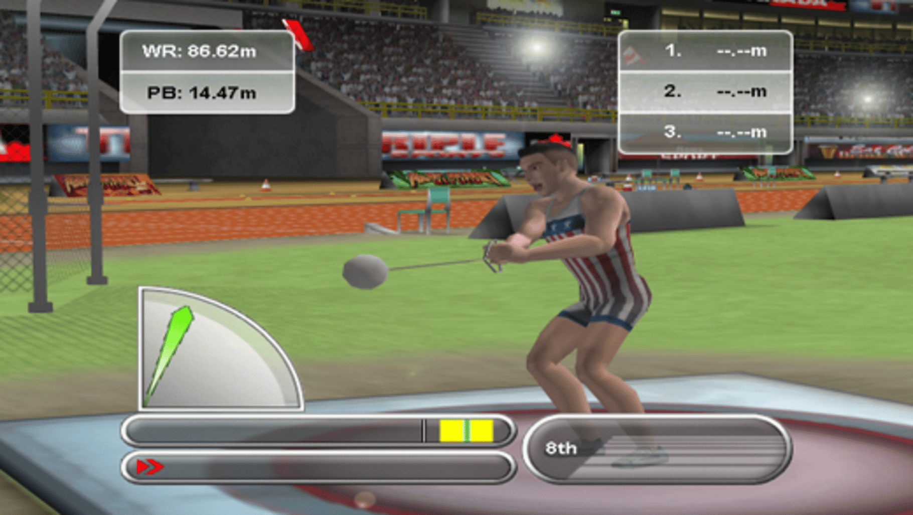 Triple Throwing Sports screenshot