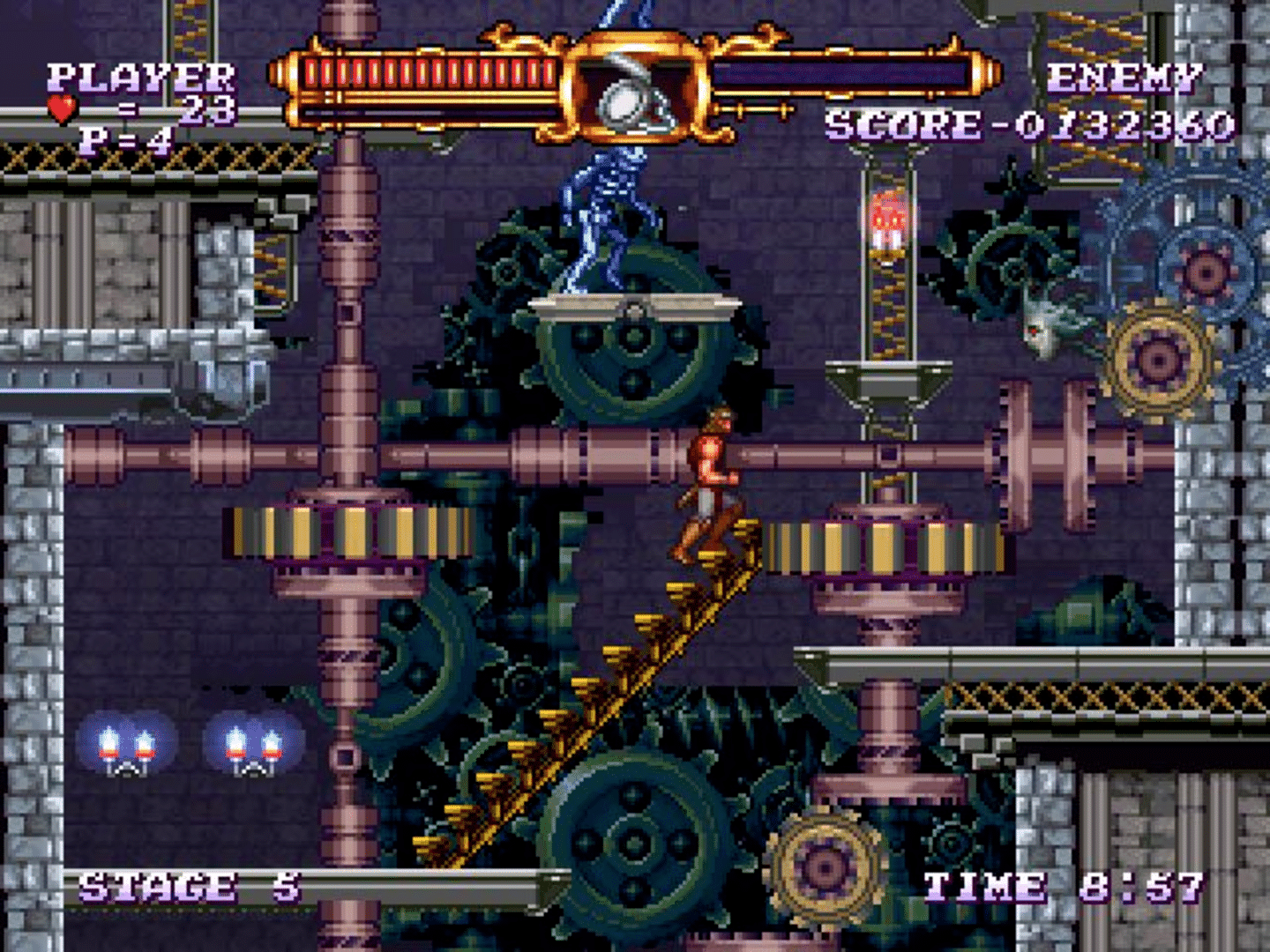 Castlevania: The Adventure ReBirth screenshot