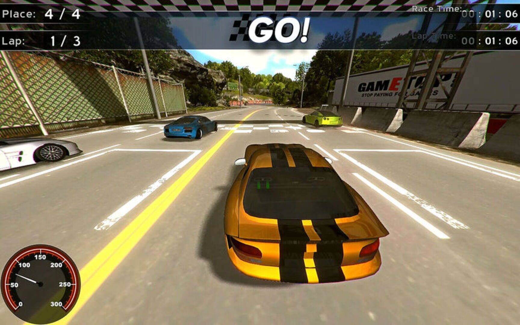 Supercars Racing - Screenshot