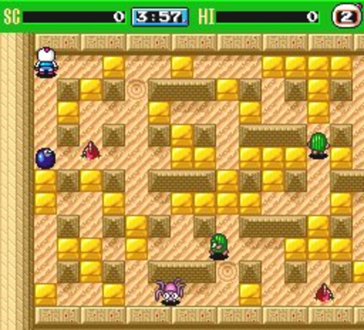 Captura de pantalla - Bomberman '93
