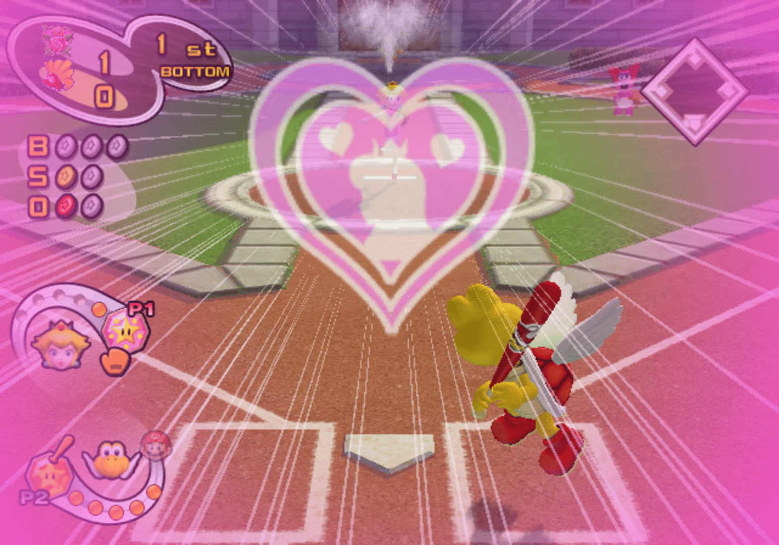 Mario Superstar Baseball screenshot