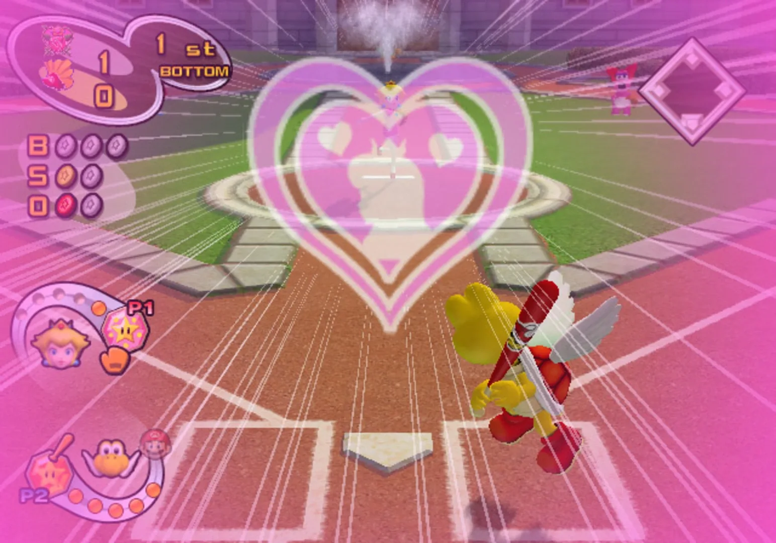 Captura de pantalla - Mario Superstar Baseball