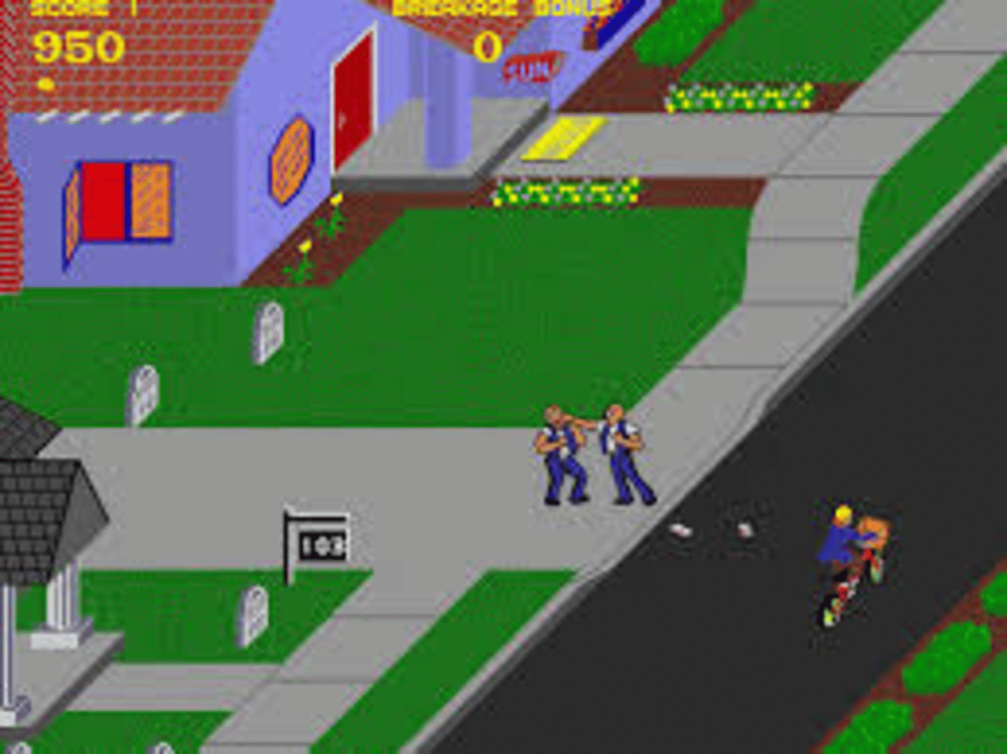 Paperboy screenshot