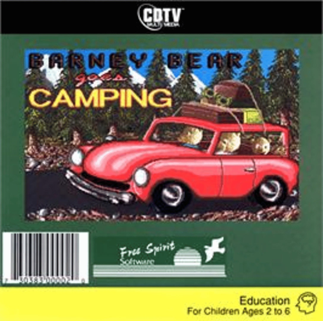 Barney Bear Goes Camping Cover