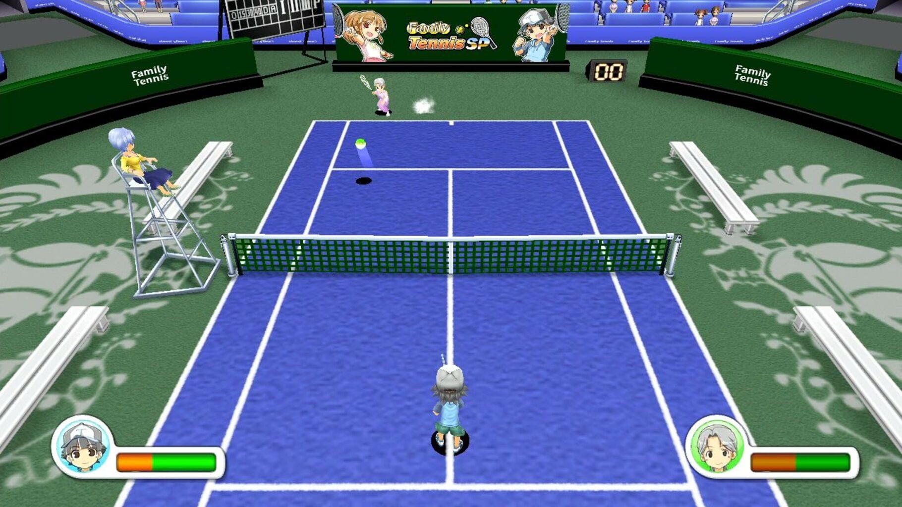 Family Tennis SP screenshot