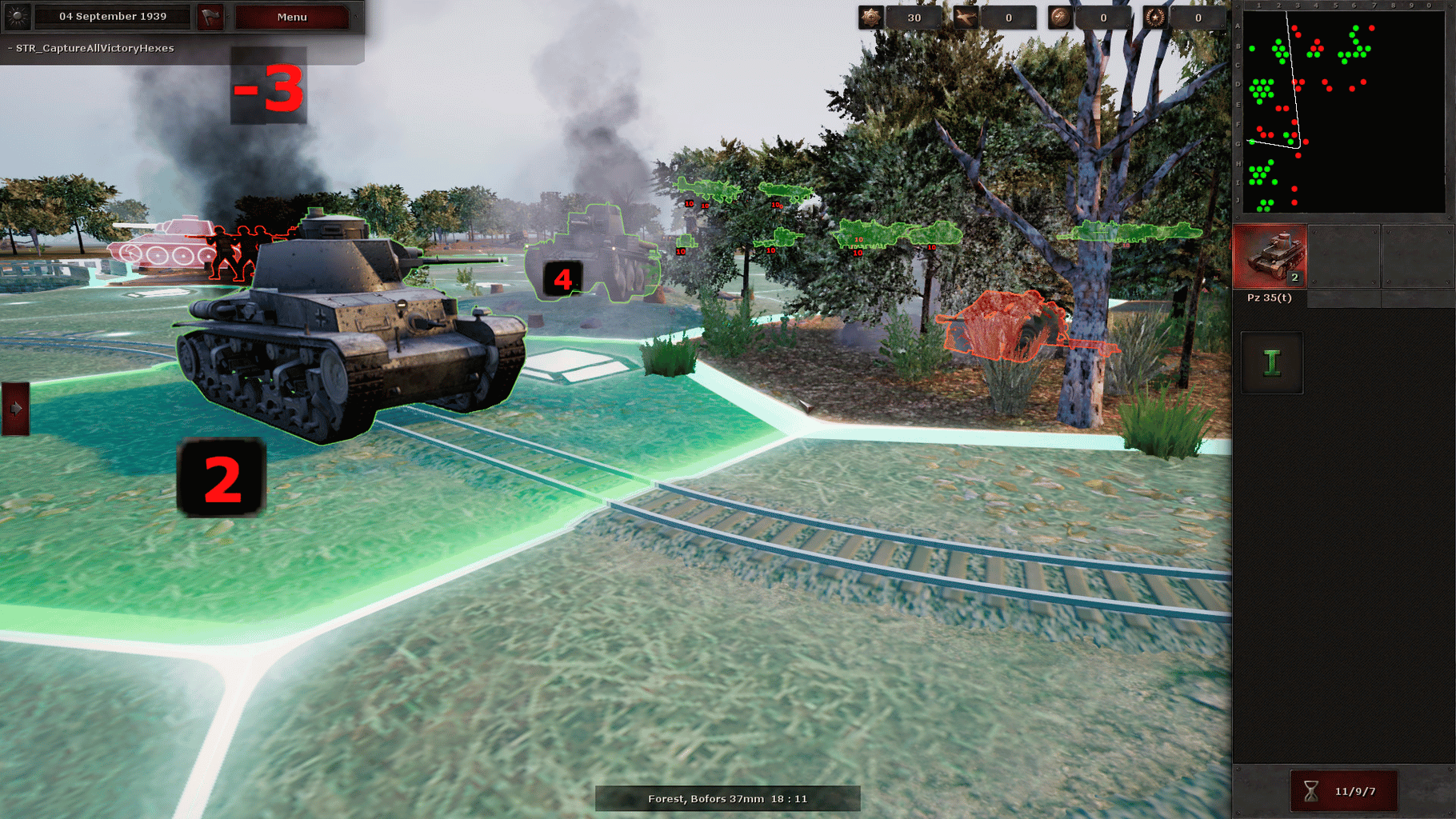 Panzer Strategy screenshot