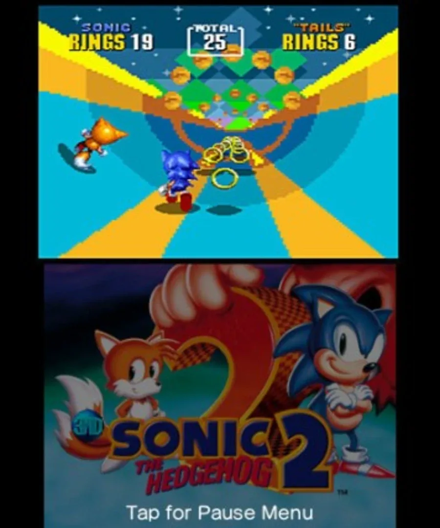 Captura de pantalla - 3D Sonic the Hedgehog 2