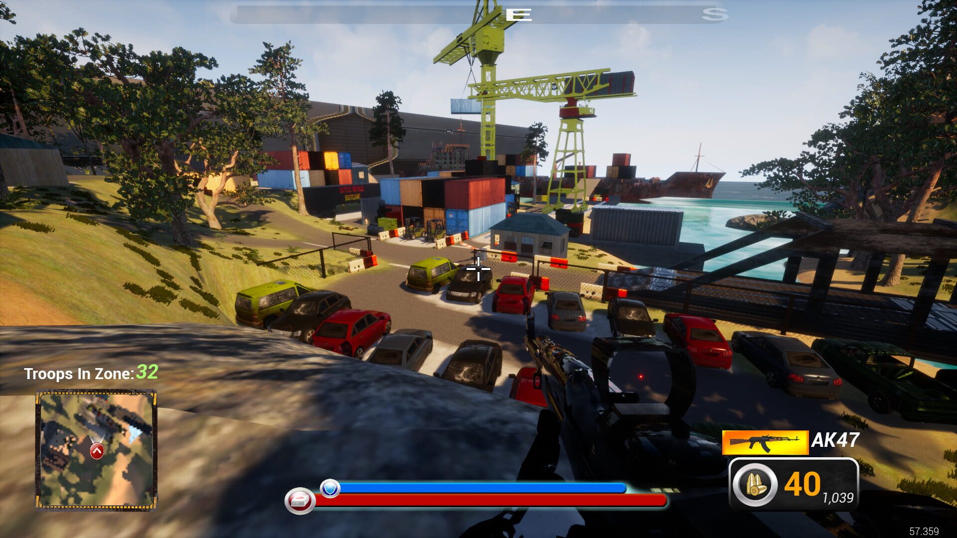 Battle Royale Bootcamp - Screenshot