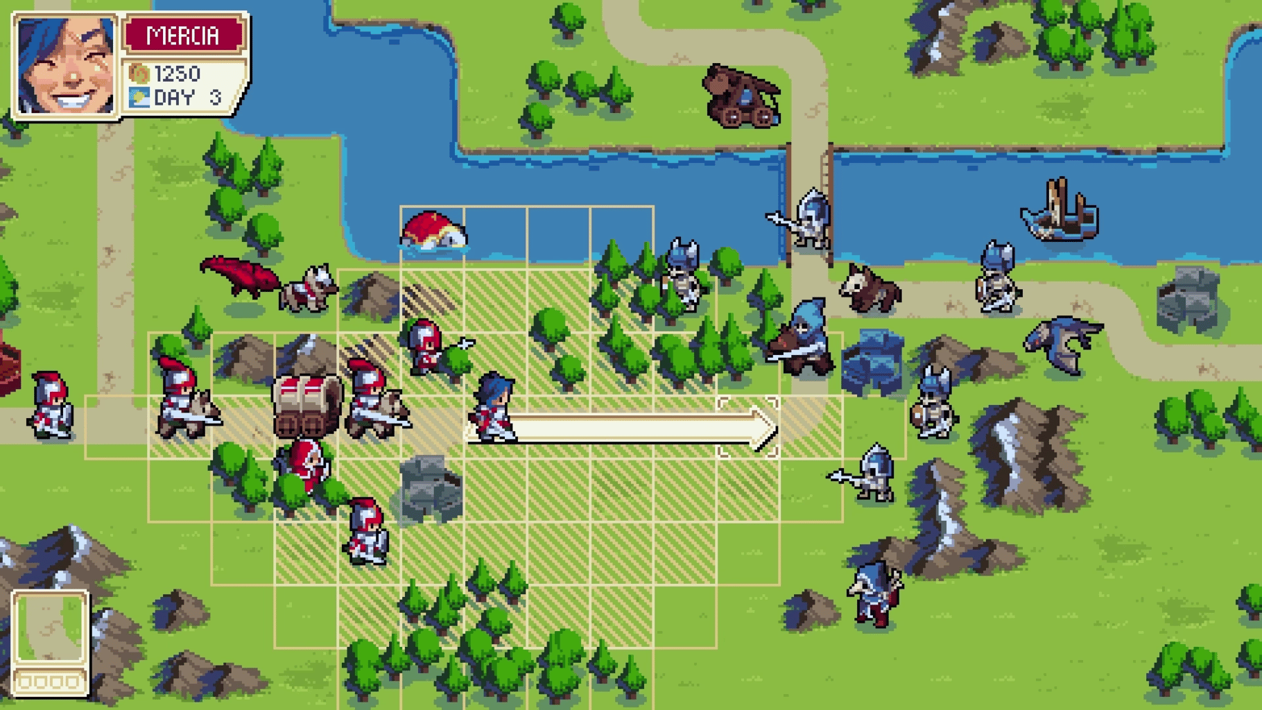 Wargroove screenshot