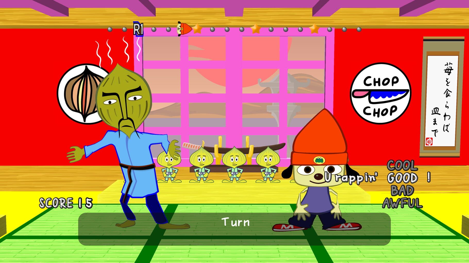 Captura de pantalla - PaRappa the Rapper Remastered