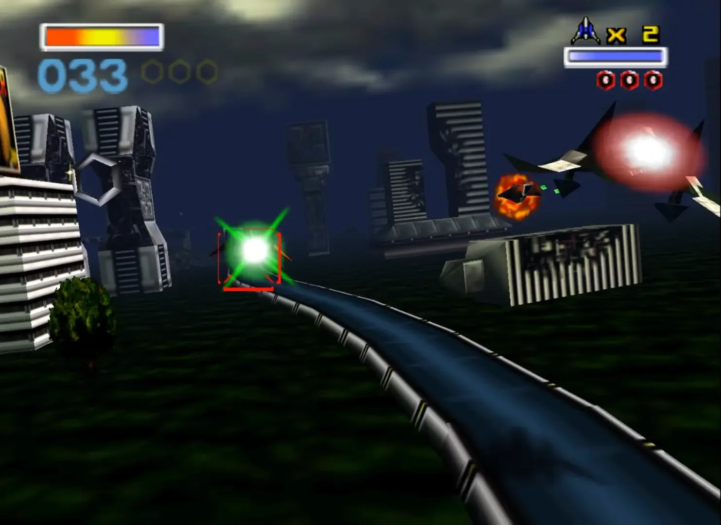 Captura de pantalla - Star Fox 64