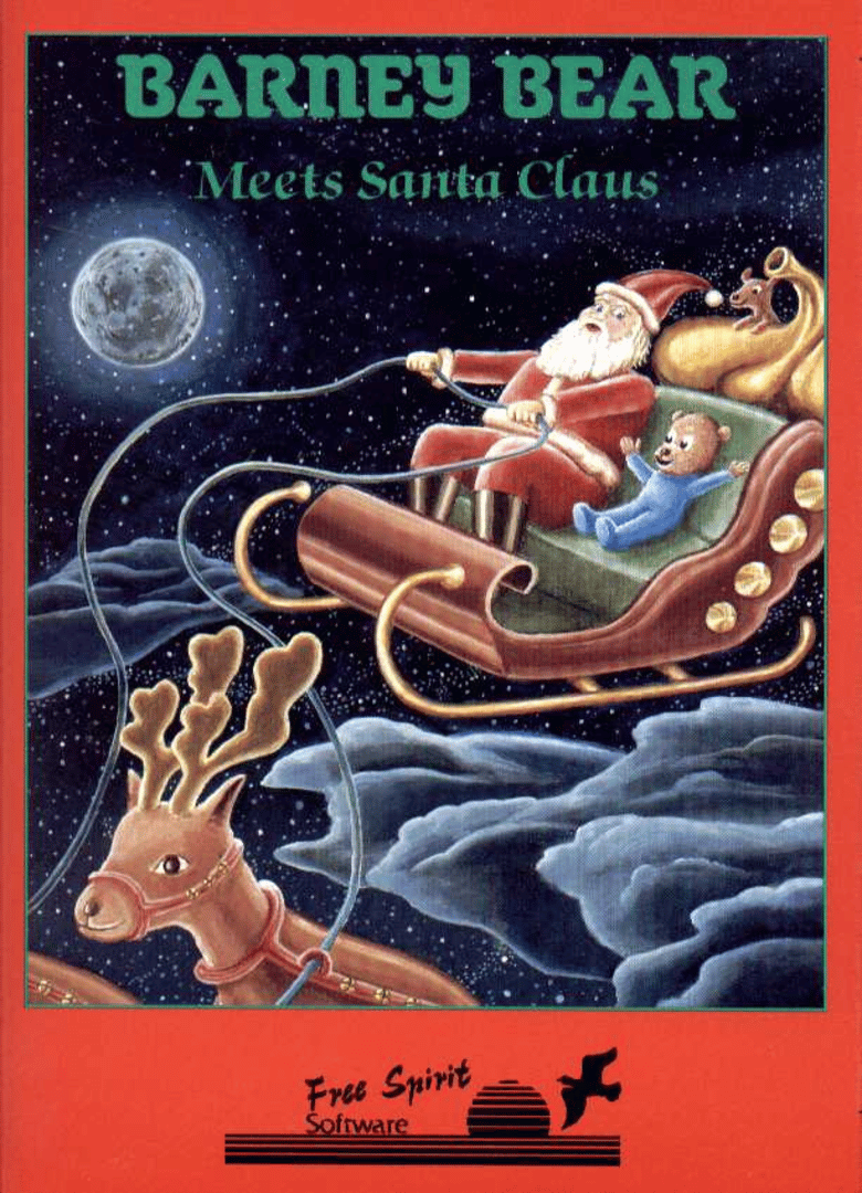 Barney Bear Meets Santa Claus Cover