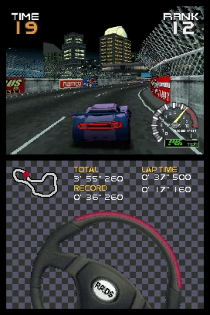 Captura de pantalla - Ridge Racer DS