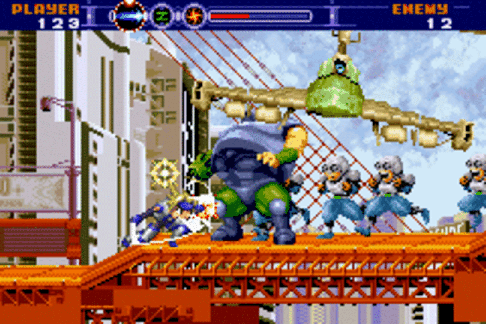 Gunstar Super Heroes screenshot