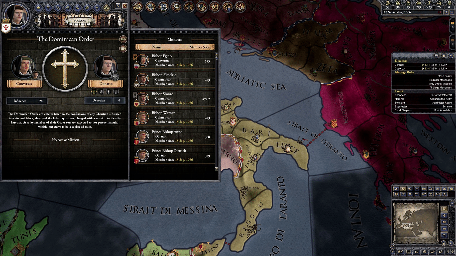 Crusader Kings II: Monks and Mystics screenshot