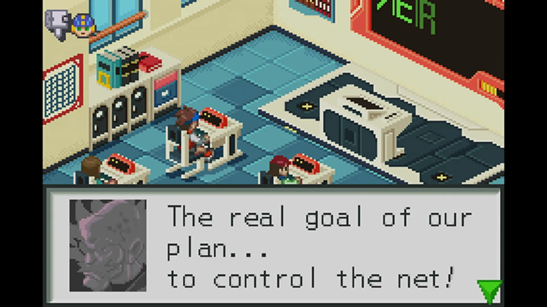 Captura de pantalla - Mega Man Battle Network