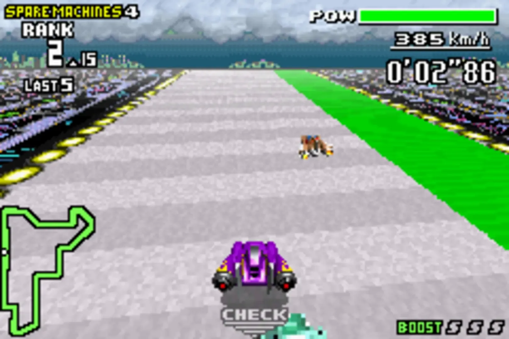 Captura de pantalla - F-Zero: Maximum Velocity