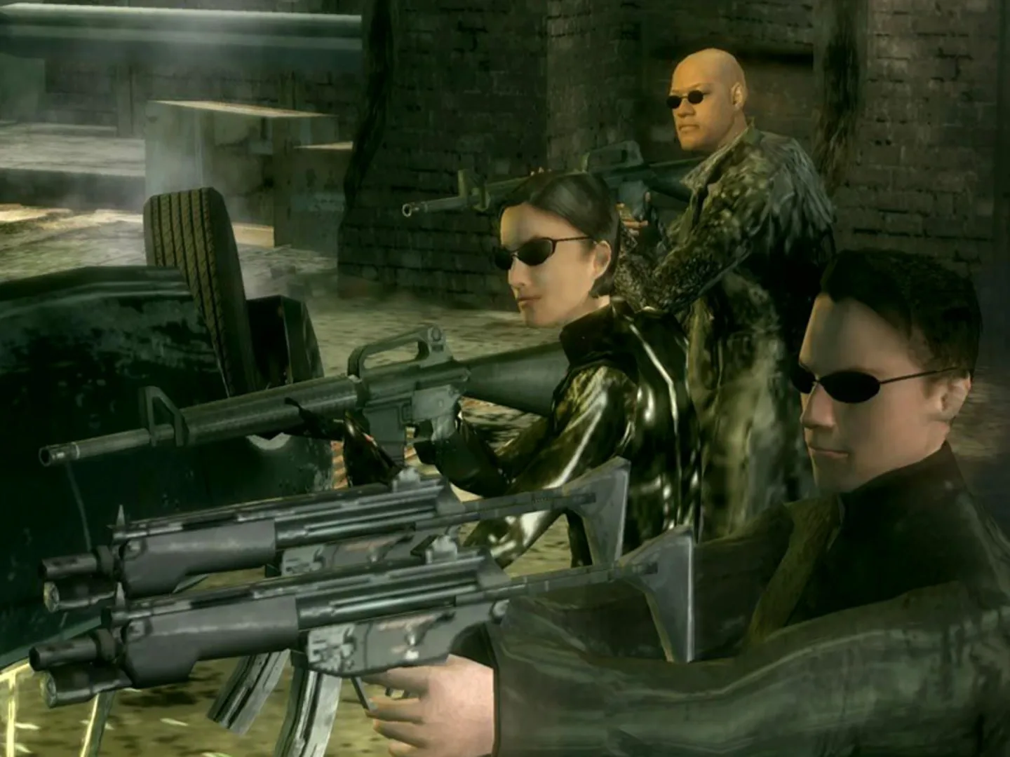 Captura de pantalla - The Matrix: Path of Neo