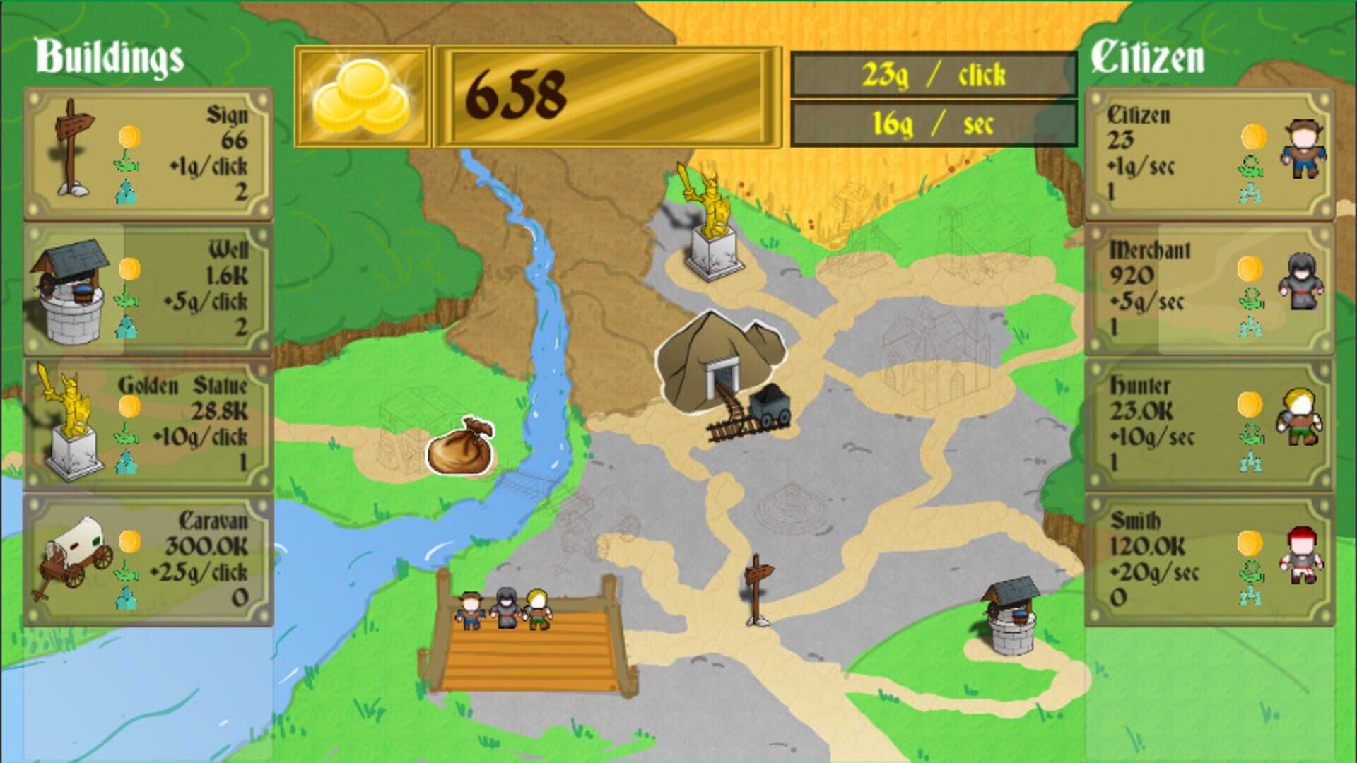 Kingdom Clicker - Screenshot