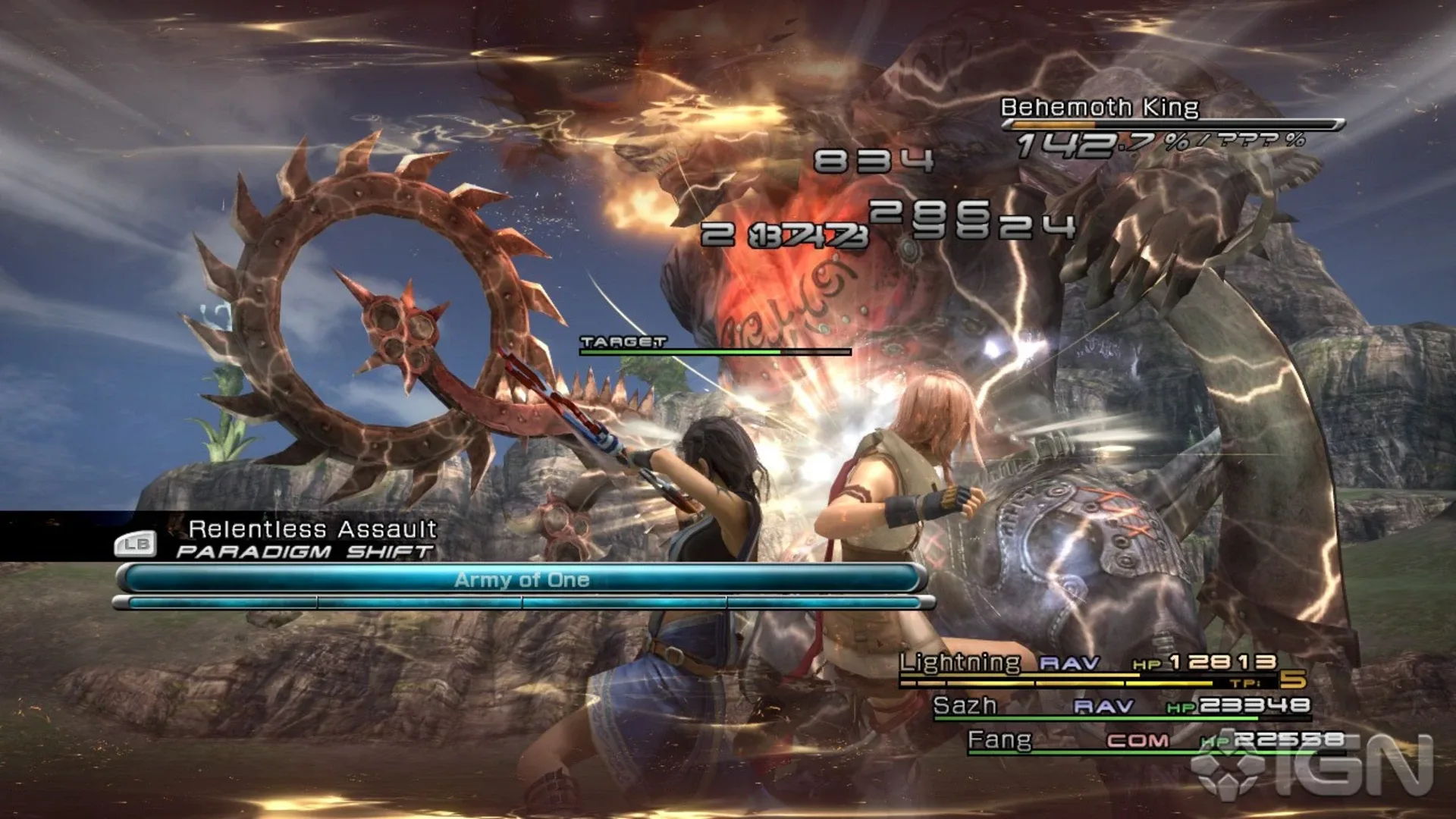 Captura de pantalla - Final Fantasy XIII