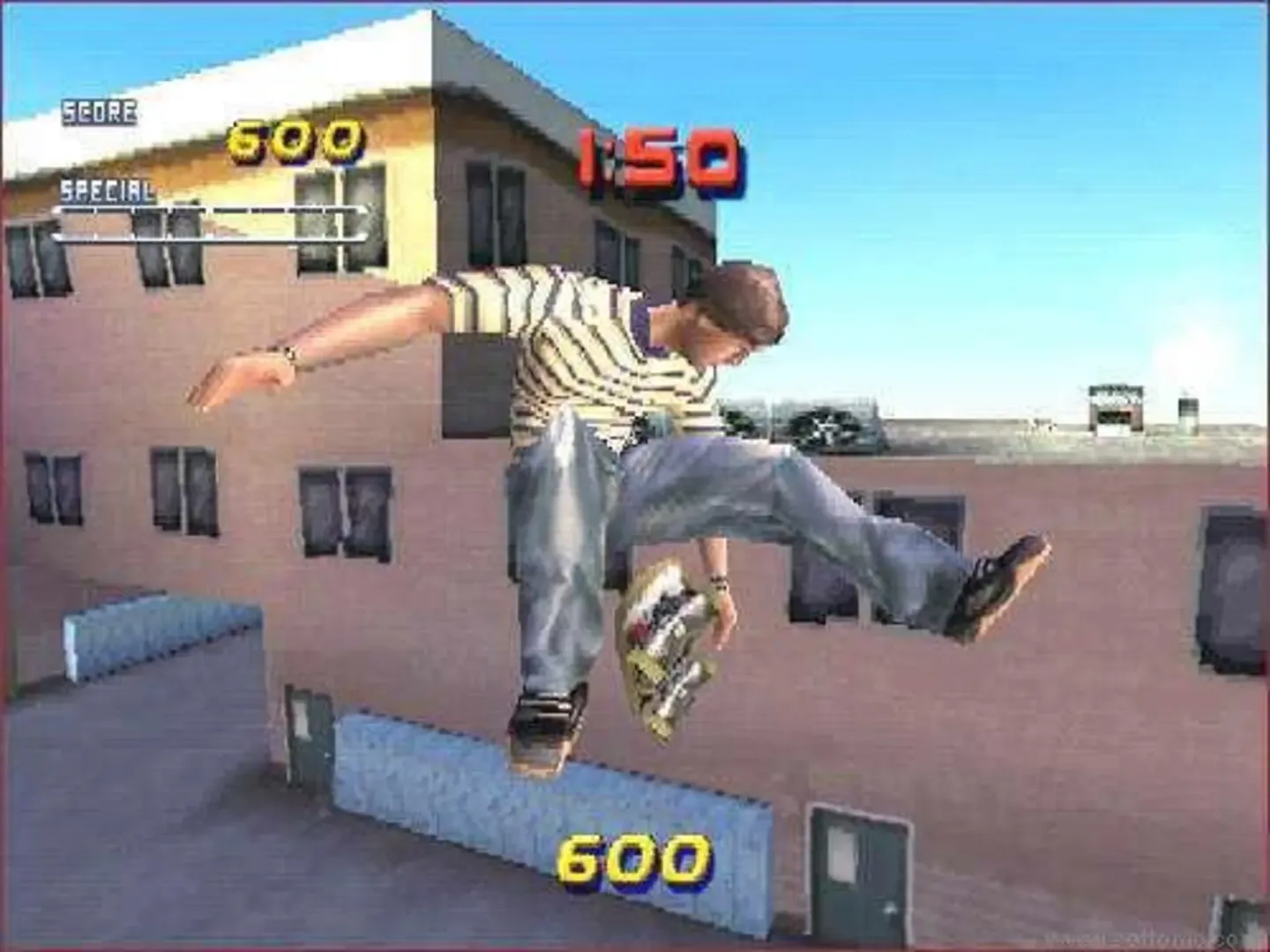 Captura de pantalla - Tony Hawk's Pro Skater 2