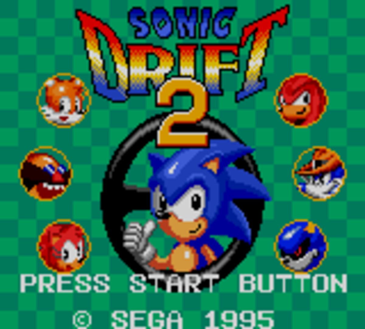 Captura de pantalla - Sonic Drift 2