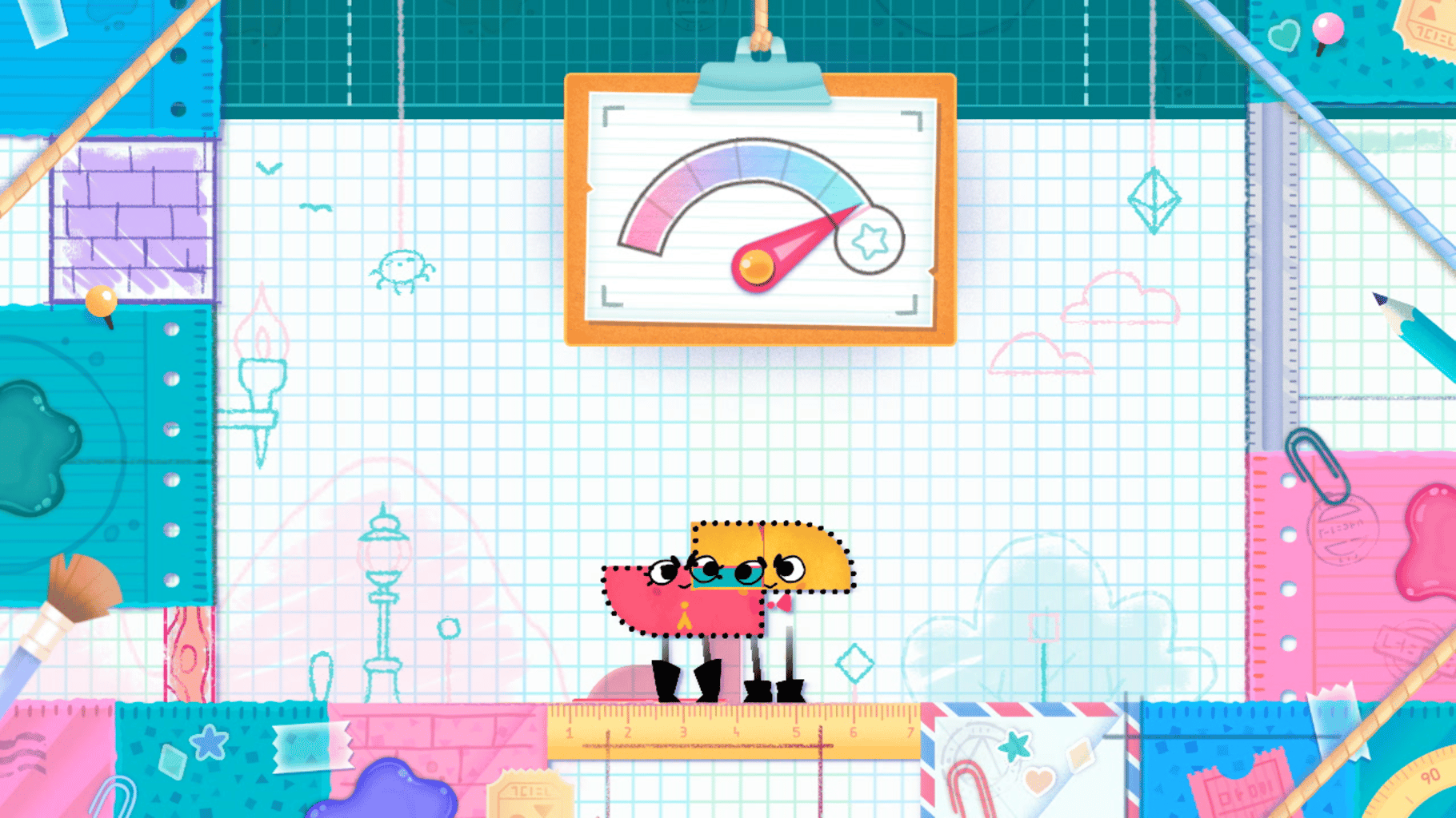 Snipperclips: Cut It Out, Together! screenshot