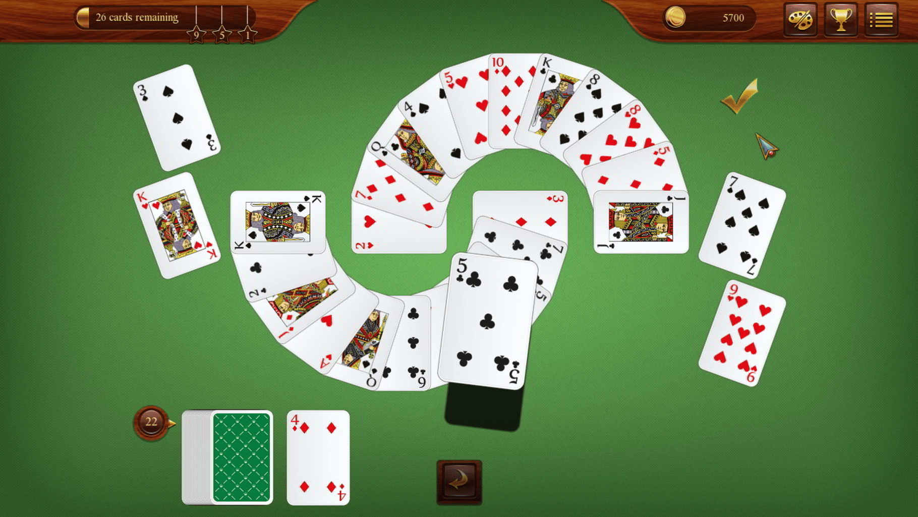 Solitaire Club screenshot