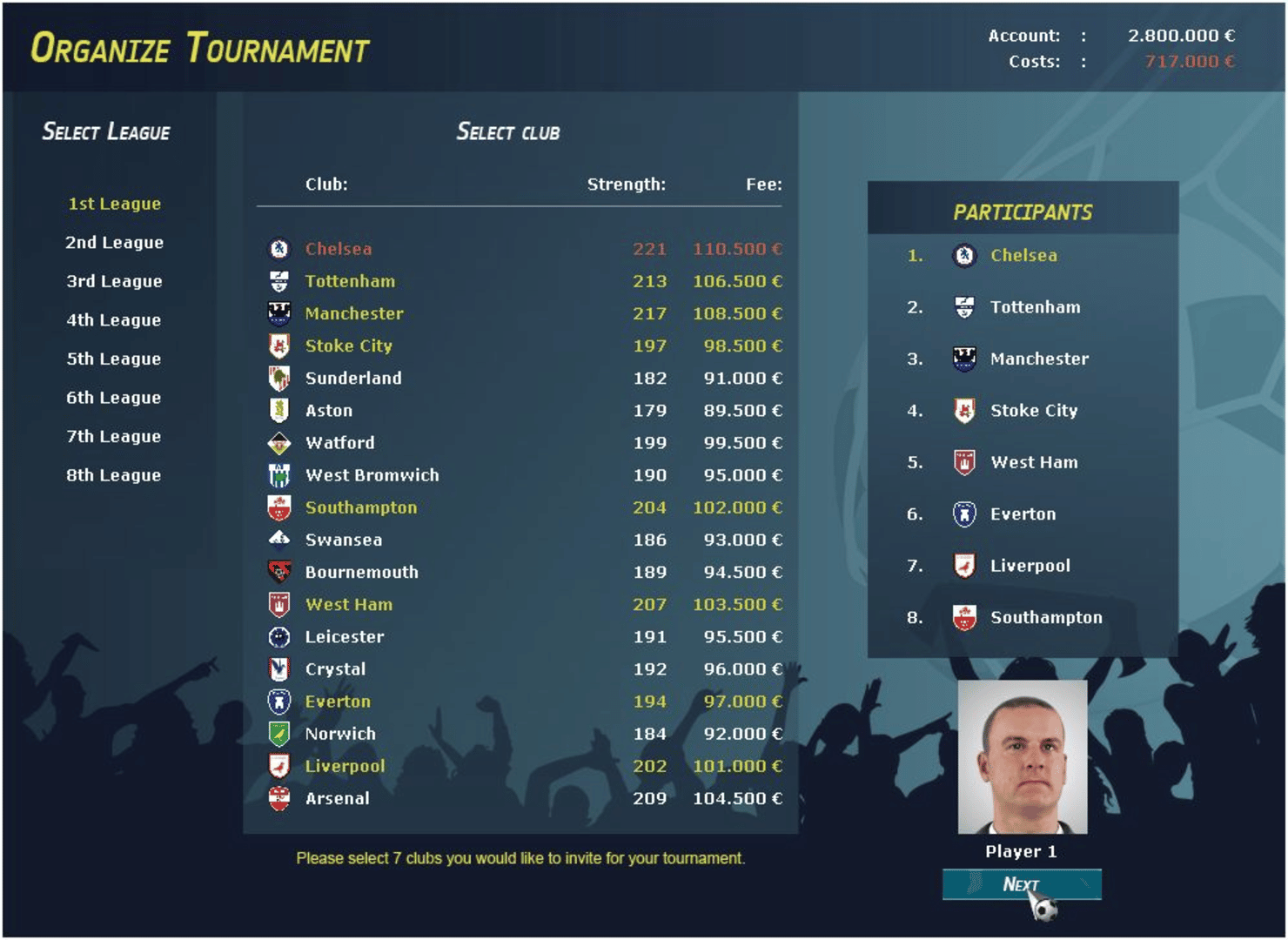 Club Manager 2017 screenshot