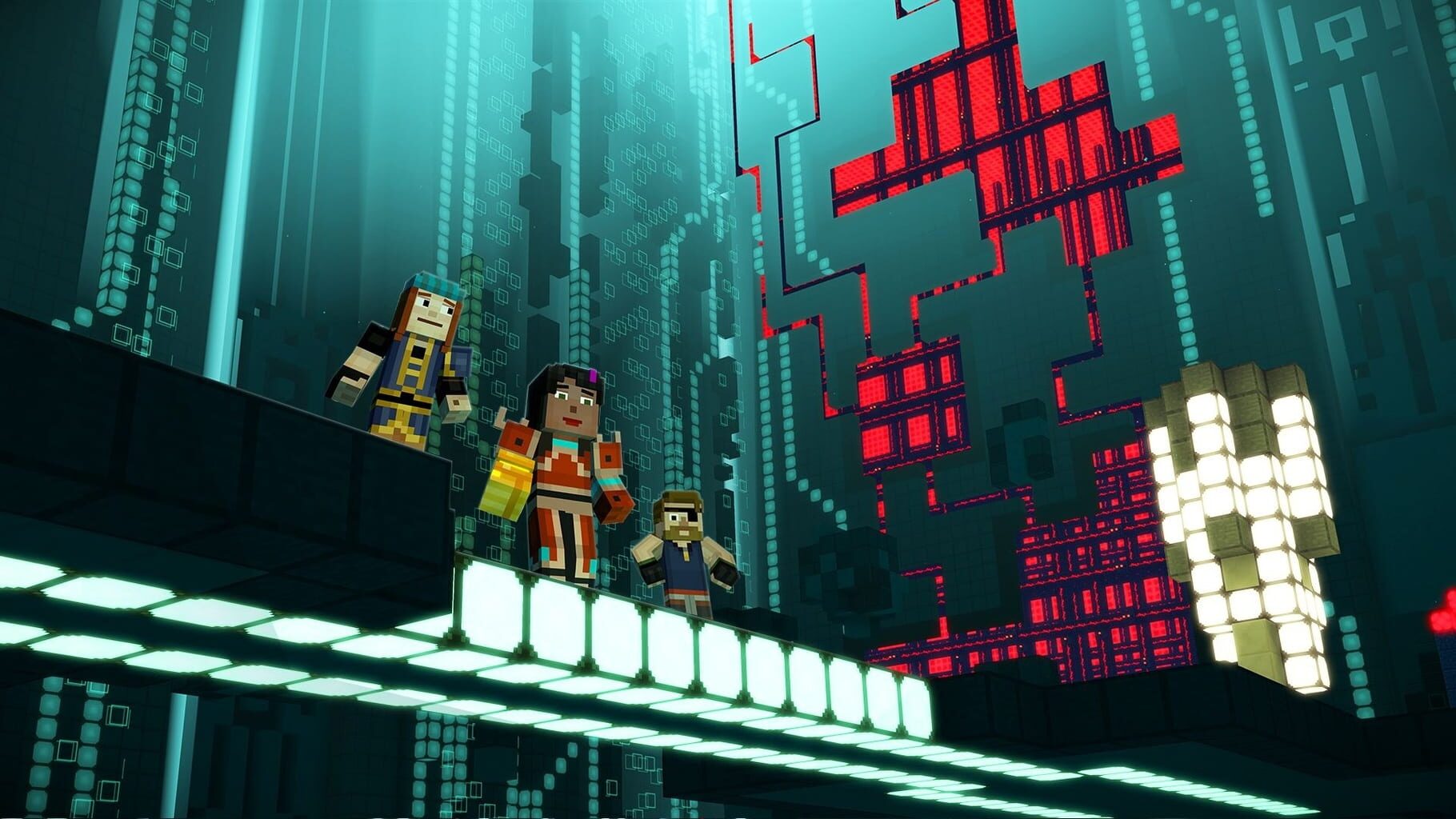 Captura de pantalla - Minecraft: Story Mode Season Two - Episode 5: Above and Beyond