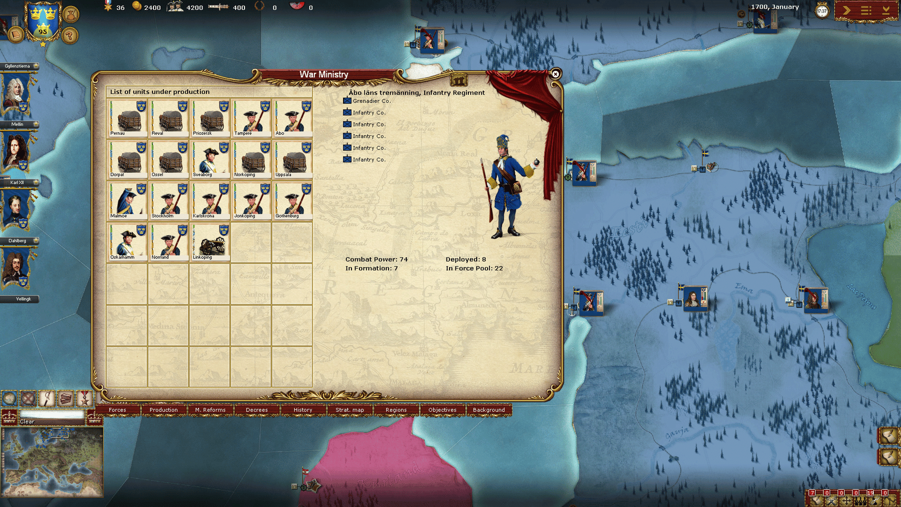 Wars of Succession screenshot