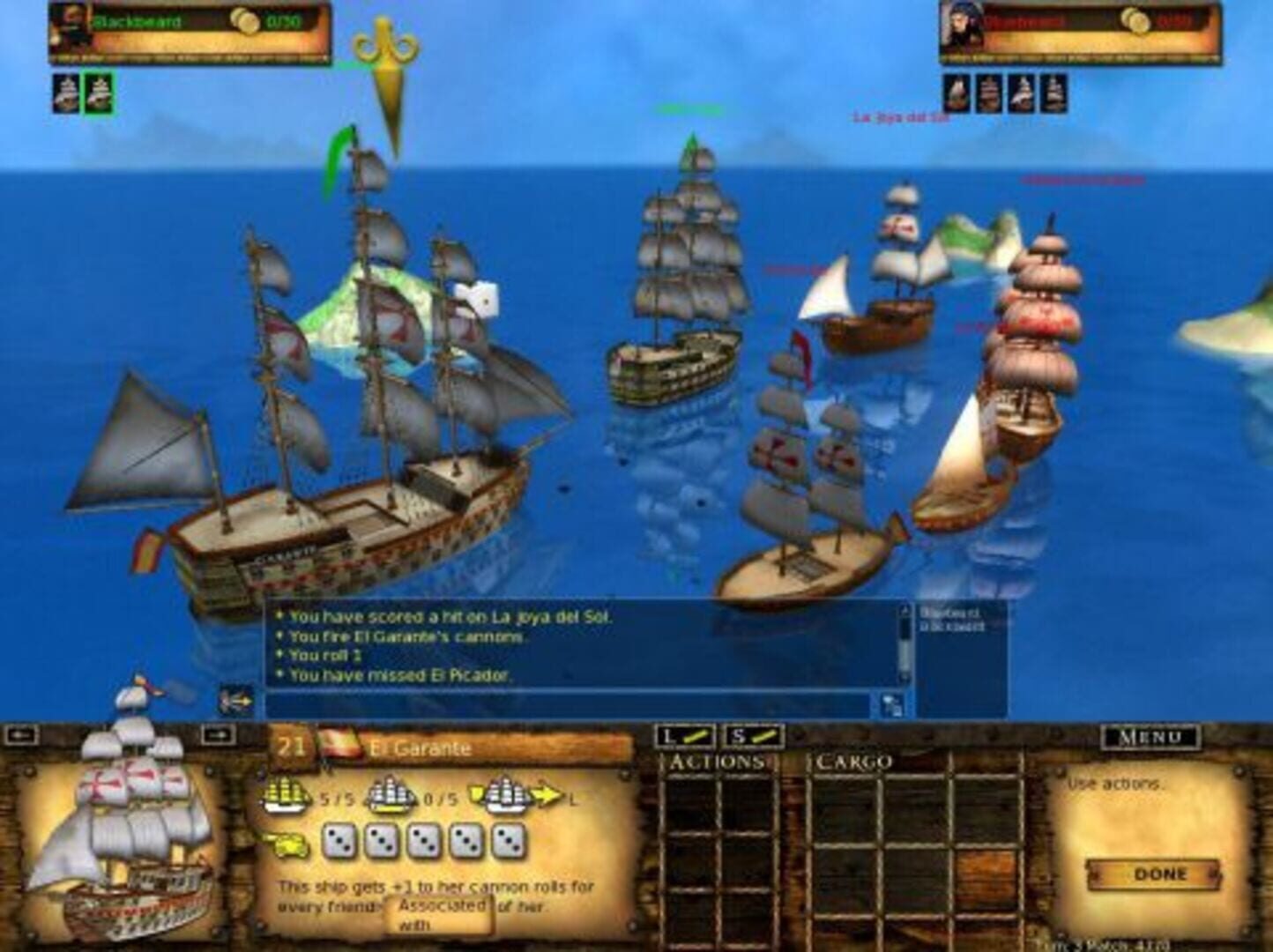 Pirates CSG Online - Screenshot