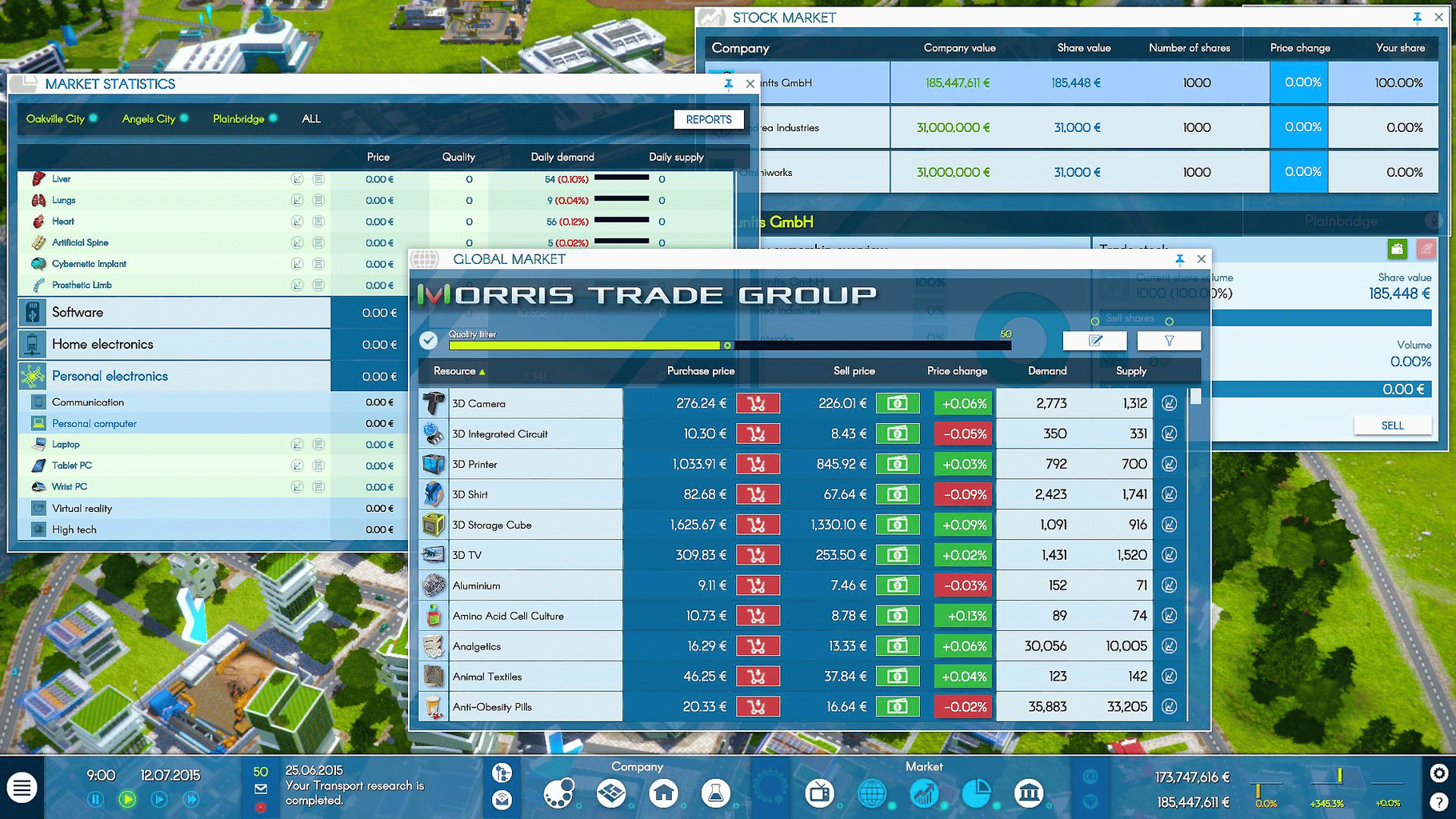 Industry Manager: Future Technologies screenshot