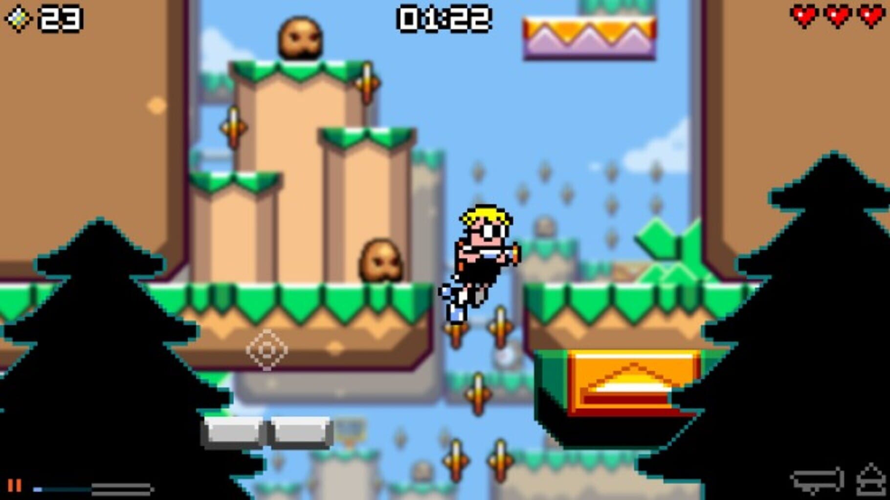 Captura de pantalla - Mutant Mudds Collection