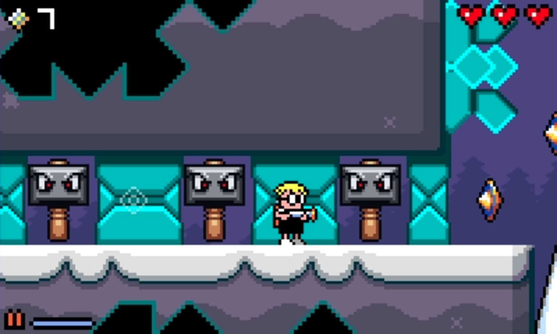 Captura de pantalla - Mutant Mudds