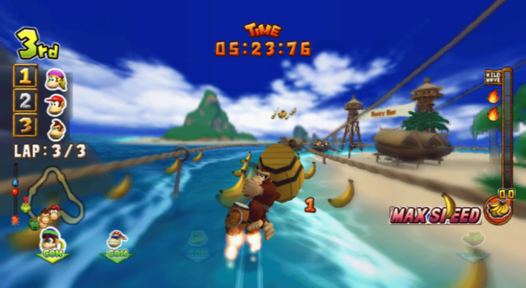 Donkey Kong Barrel Blast screenshot