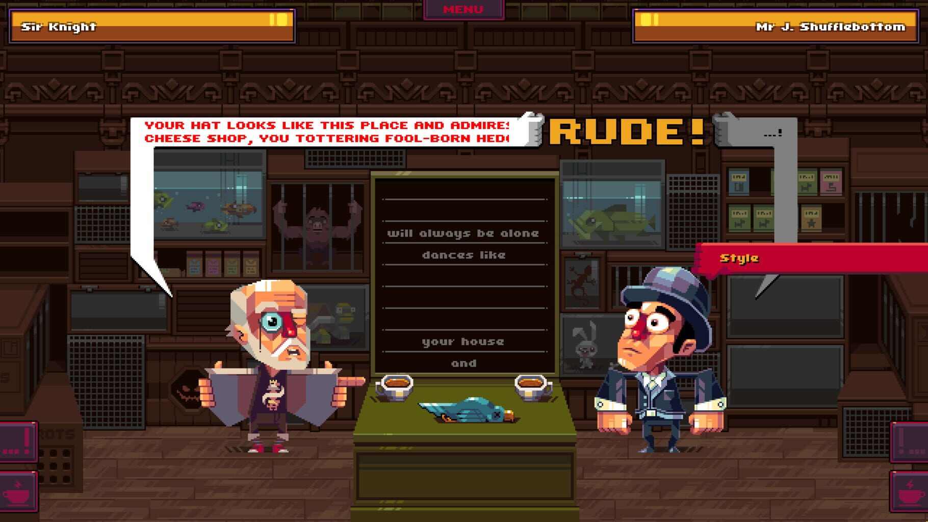 Captura de pantalla - Oh...Sir!! The Insult Simulator