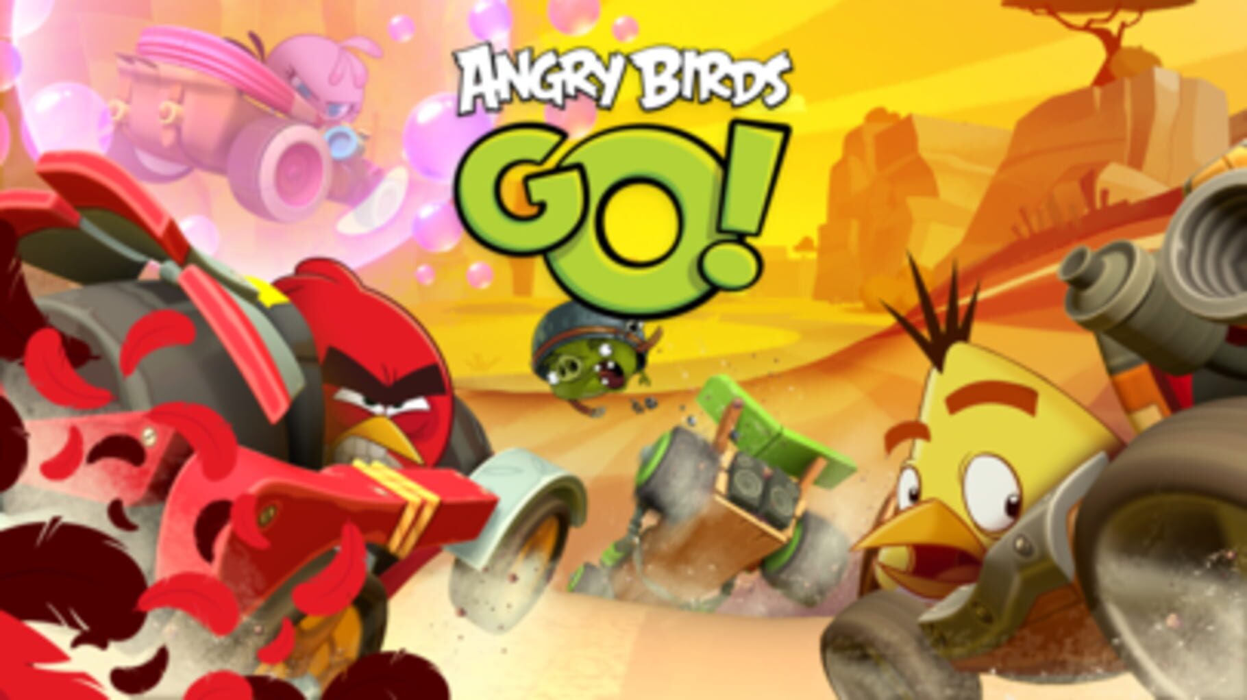 Captura de pantalla - Angry Birds Go!