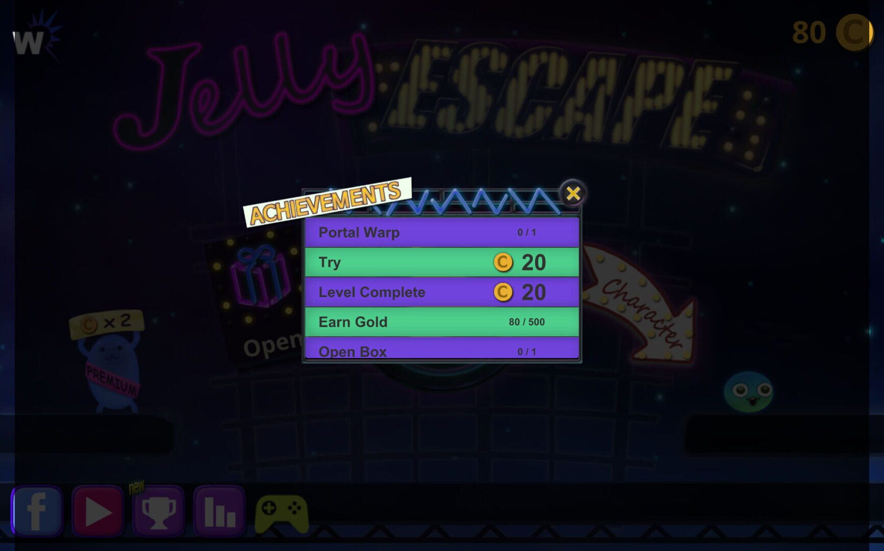 Jelly Escape - Screenshot