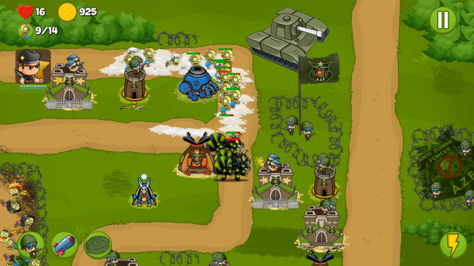 Zombie Wars: Invasion - Screenshot