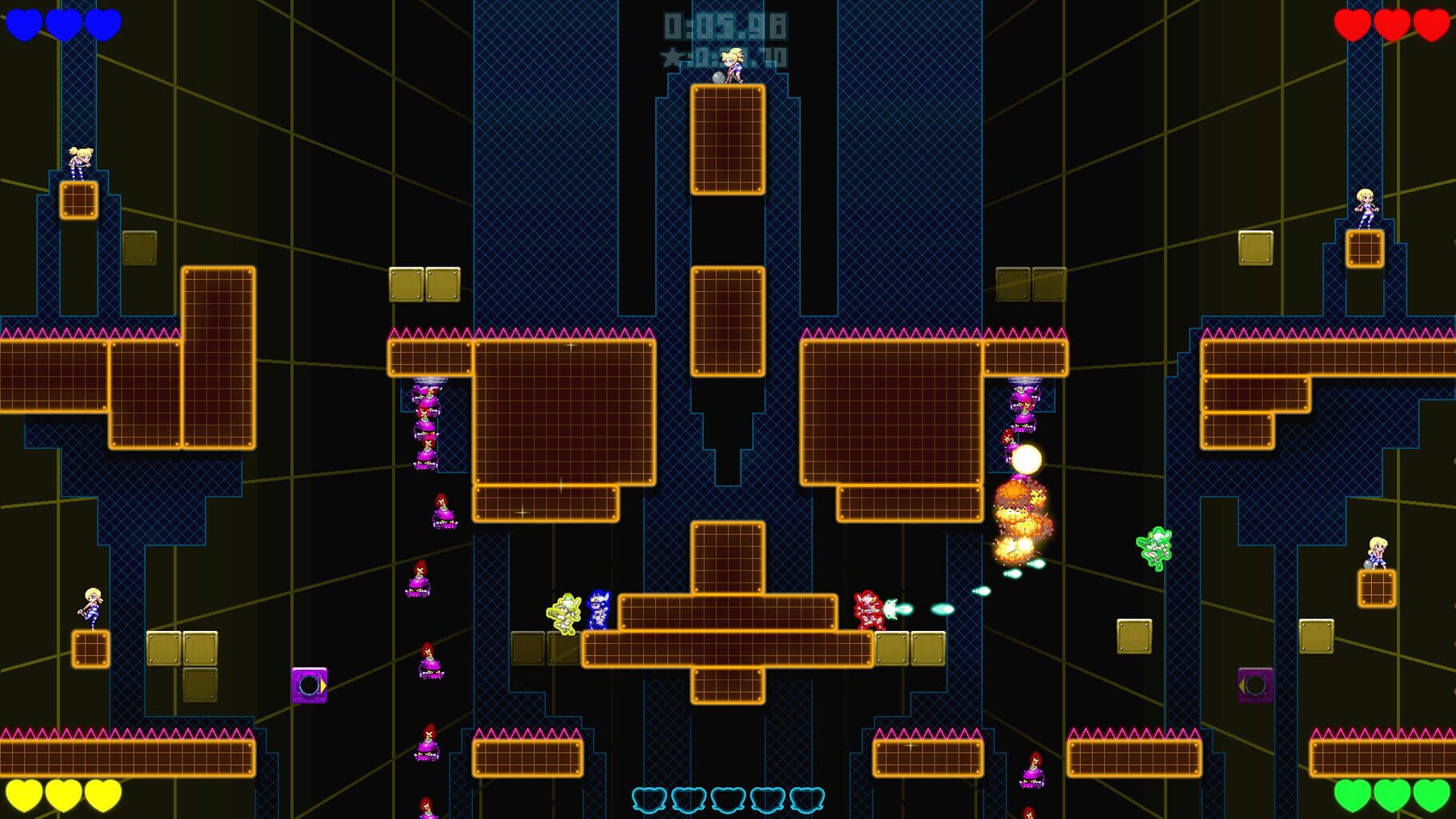 Mighty Switch Force! Academy screenshot