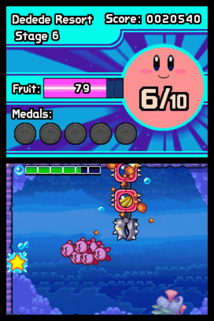 Kirby Mass Attack screenshot