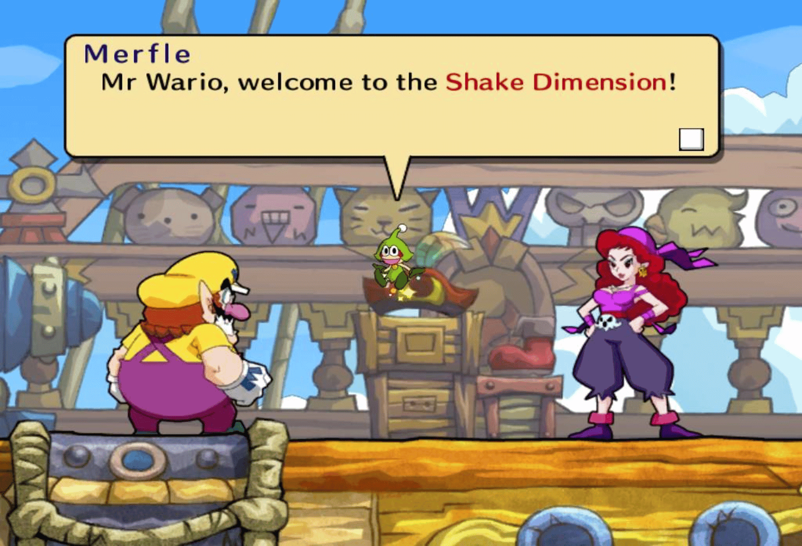 Wario Land: Shake It! screenshot