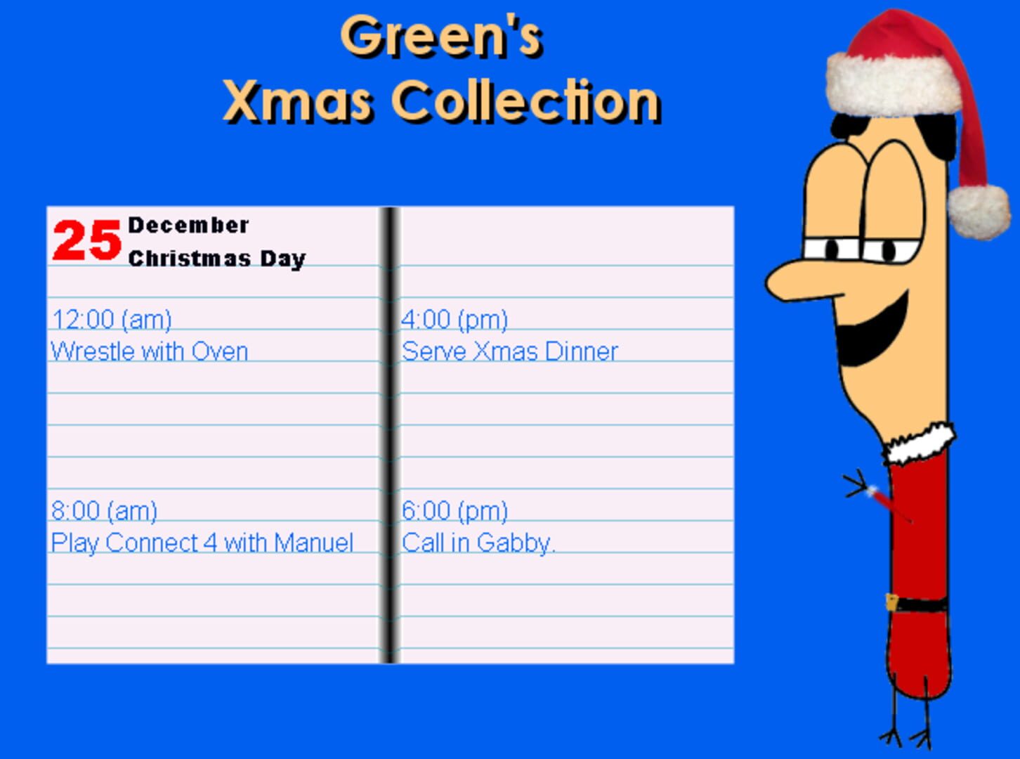 Green's Xmas Collection cover art