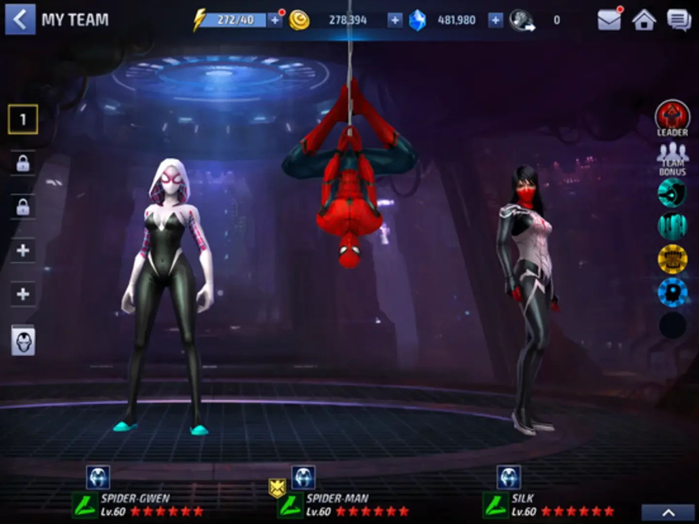 Captura de pantalla - Marvel Future Fight